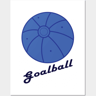 Goalball Posters and Art